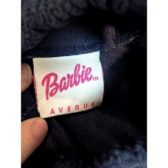 Vintage 2000 Y2K Barbie Embroidered Skort Navy Blue - Girls Size 5 - Picture 7 of 9